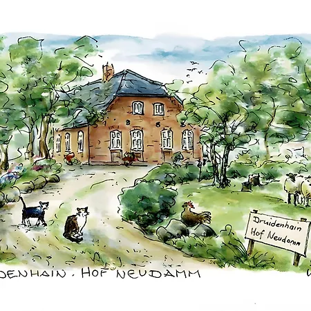 Appartement Druidenhain Hof Neudamm Neukirchen (Nordfriesland)